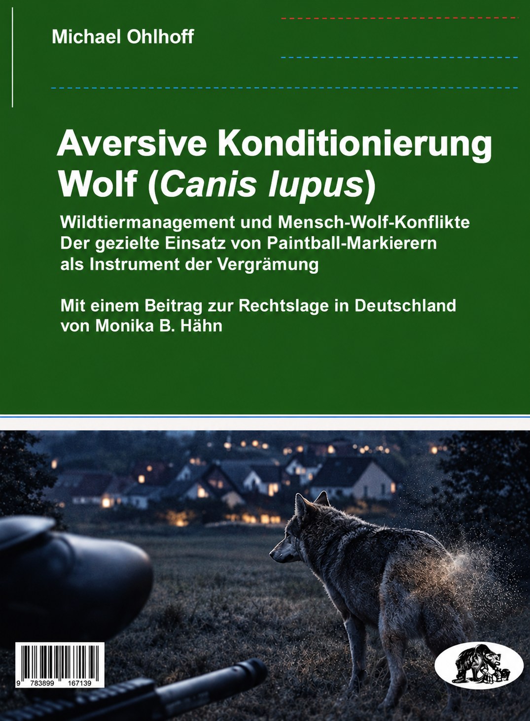 Book cover: Aversive Konditionierung – Wolf (Canis lupus), Michael Ohlhoff